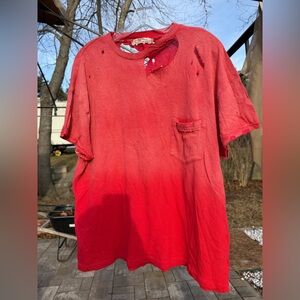 We The Free by Free People distressed pocket tshirt